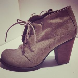 Suede Booties